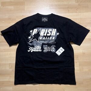 Parish Nation Men’s Black Short Sleeve Logo Tee